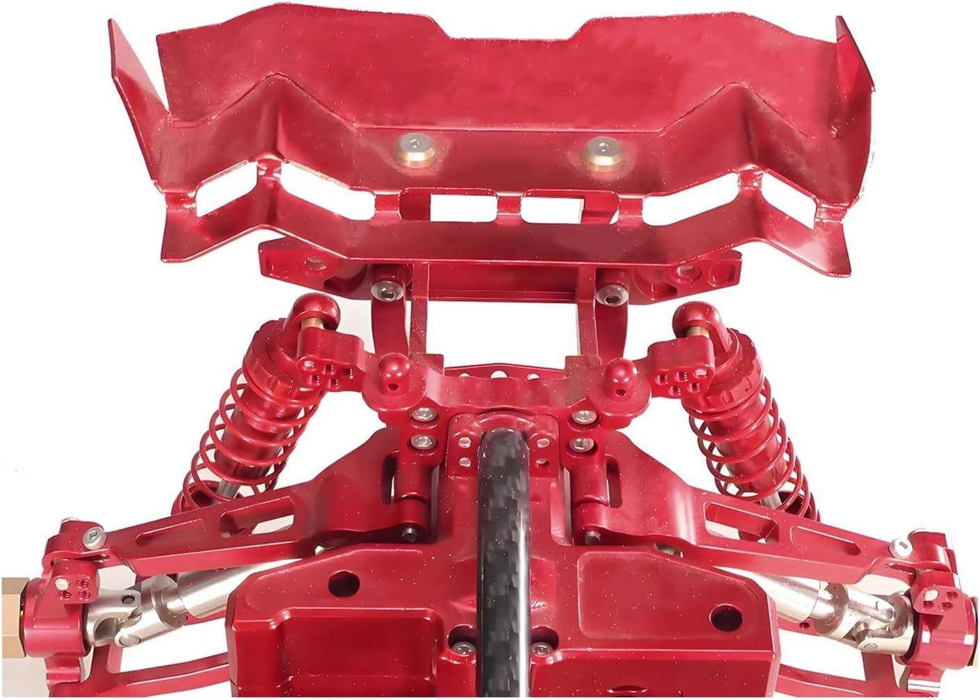 RCフレームコンポーネント For MJX 1412A 14210 14209 14210 1/14 アルミ合金製 テールウィング