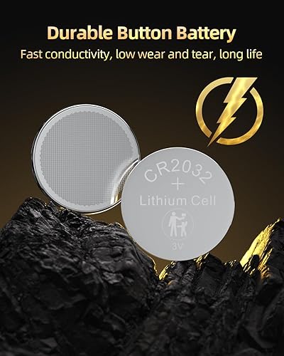 Miniatura 3 de AILE CR2032 Batteries - Batería de moneda de 3 V, paquete de 6 unidades para controles remotos dominantes, relojes, potencia y compatibilidad de