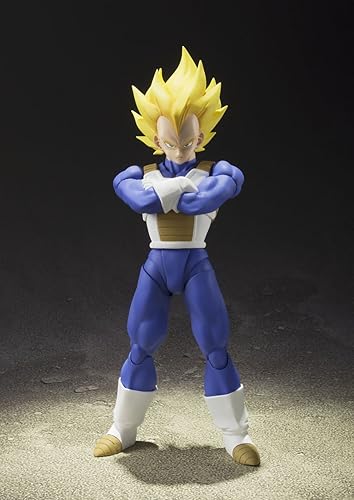 Miniatura 2 de Bandai Tamashii Nations SH Figuarts Super Saiyan Vegeta Cell Saga Figura de acción Dragon Ball Z