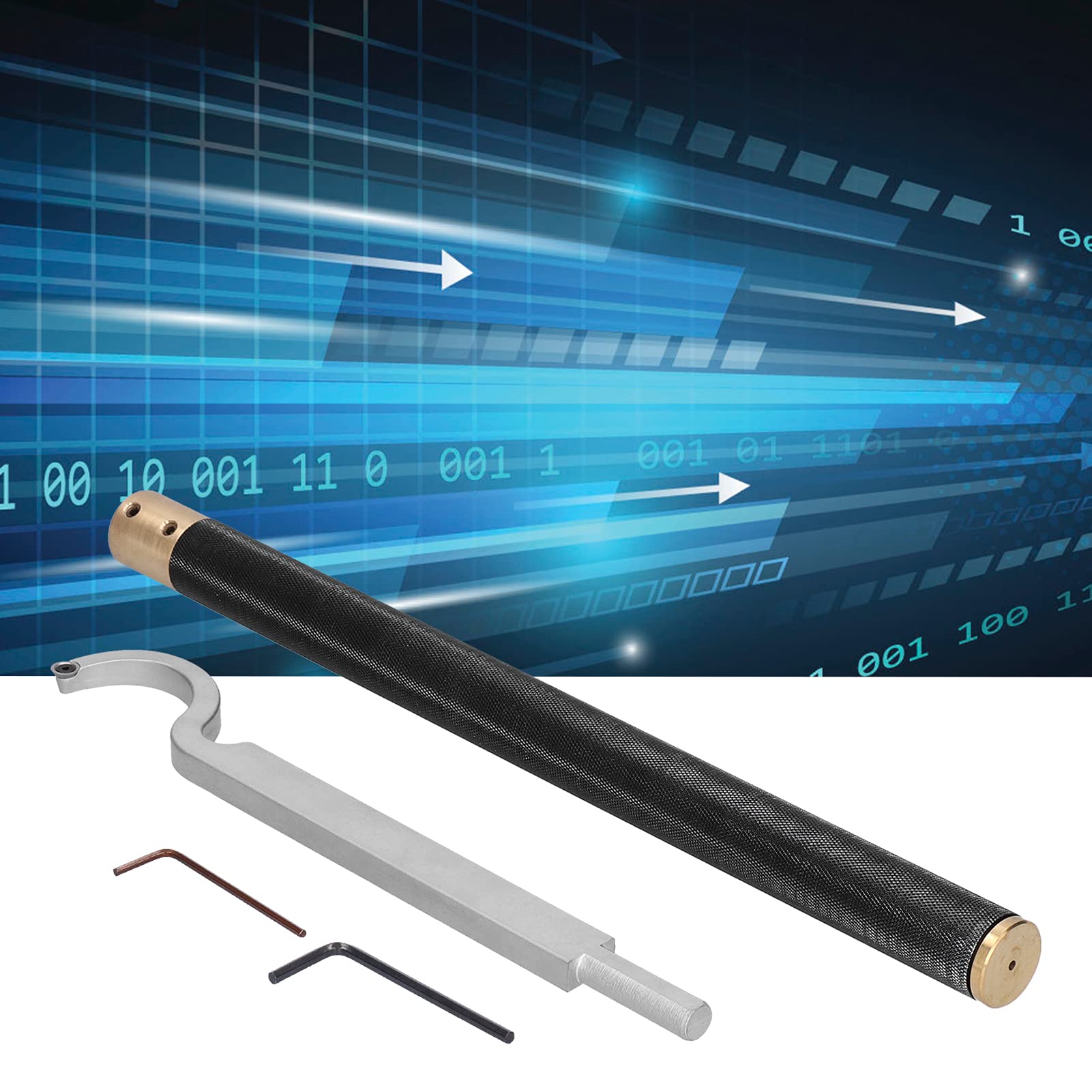 Juego de herramientas para ahuecar en torno de madera, herramientas para torno de torneado de madera con hoja de aleación de tungsteno y titanio, mango ergonómico de aleación de
