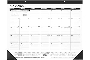 Plan Ahead with AT-A-GLANCE 2022-2023 Desk Calendar