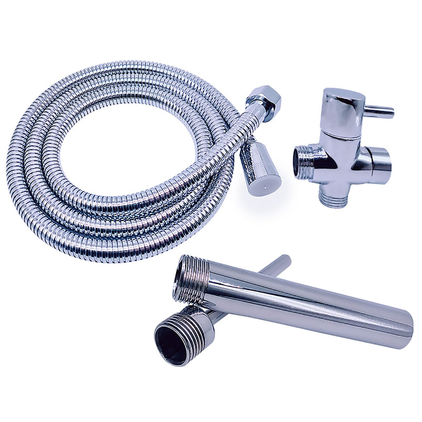 Shower Enema System, Nozzle Shower Attachments Kits Douche Colonic Cleanse Kit with Regulator Knob for Men Women Cleaning