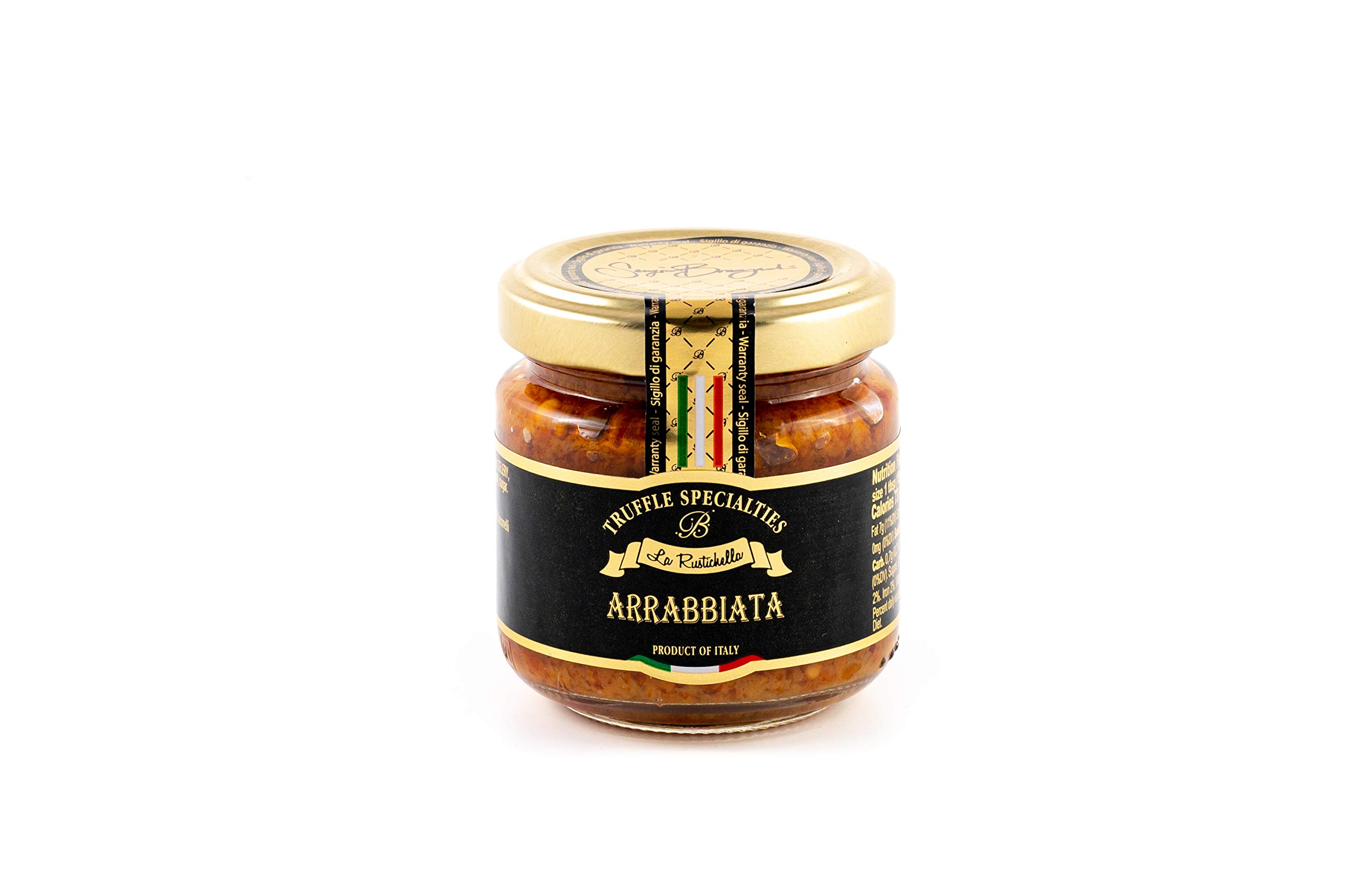 La Rustichella - Set Crème d'Artichauts 90g, Pâté d'Olives Vertes 90g, Pâté d'Olives Noires 90g et Pâté d'Arrabbiata 90g, Vegan, Sans Gluten, Sans Cholestérol - Délices Italiens