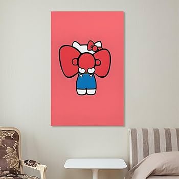 Amazon.co.jp: ハローキティ アートポスター 飾り絵 かわいい