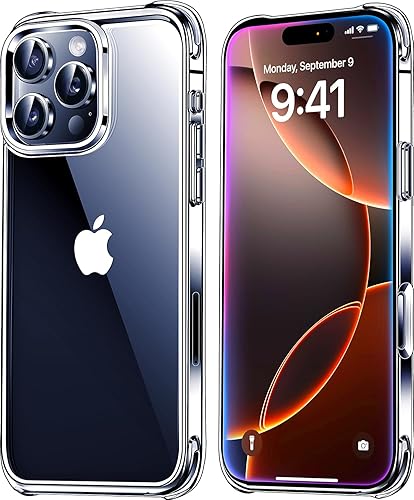 Miniatura 11 de Mkeke para Funda de iPhone 14 para iPhone 13 Funda Transparente Claro Amortiguadores de Choque Fundas para iPhone 13/14 Funda de Teléfono