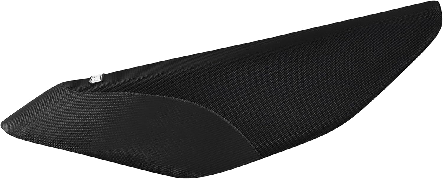 Enjoy Mfg Seat Cover - Compatible with Polaris 2008-2012 RM 800/2012 RMK 600 - Dragon RMK 800 - Pro RMK 600 - RMK Assault 800 Logo - #300 (All Black Standard)