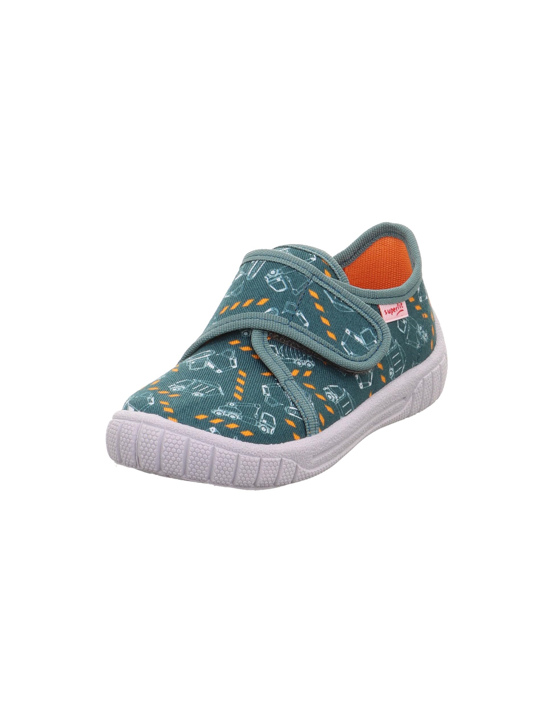 Superfit Bill Slippers, 5 UK, Green, 5 UK