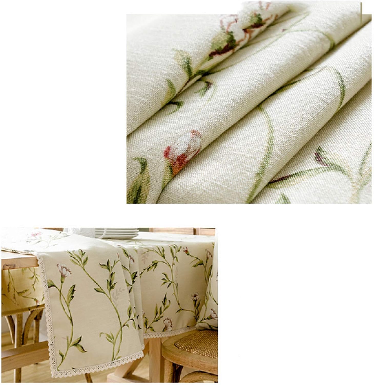 家庭用テーブルクロス長方形正方形テーブルクロス防水テーブルクロスコットンリネンテーブルクロスカントリースタイル,B-130*180c