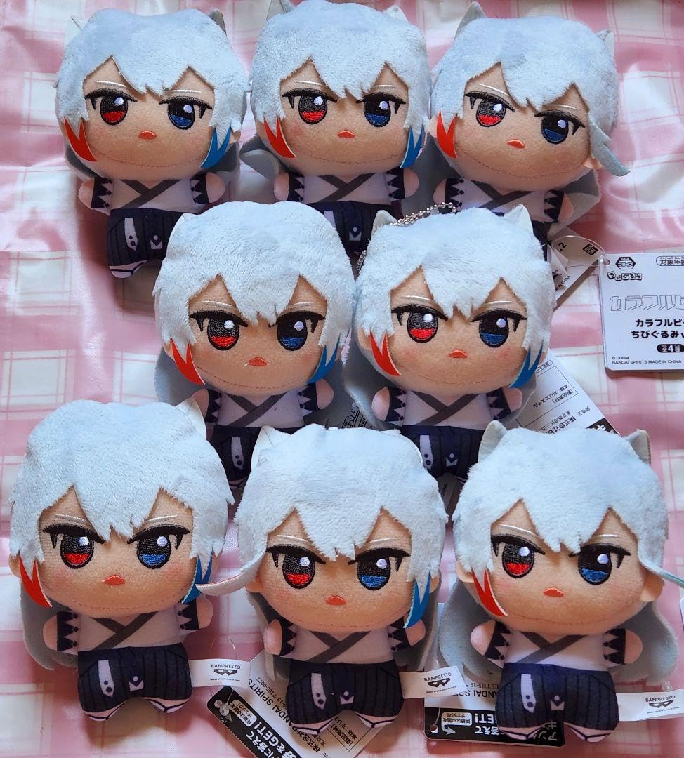 Amazon.co.jp: カラフルピーチ ちびぐるみ どぬく8個セットa