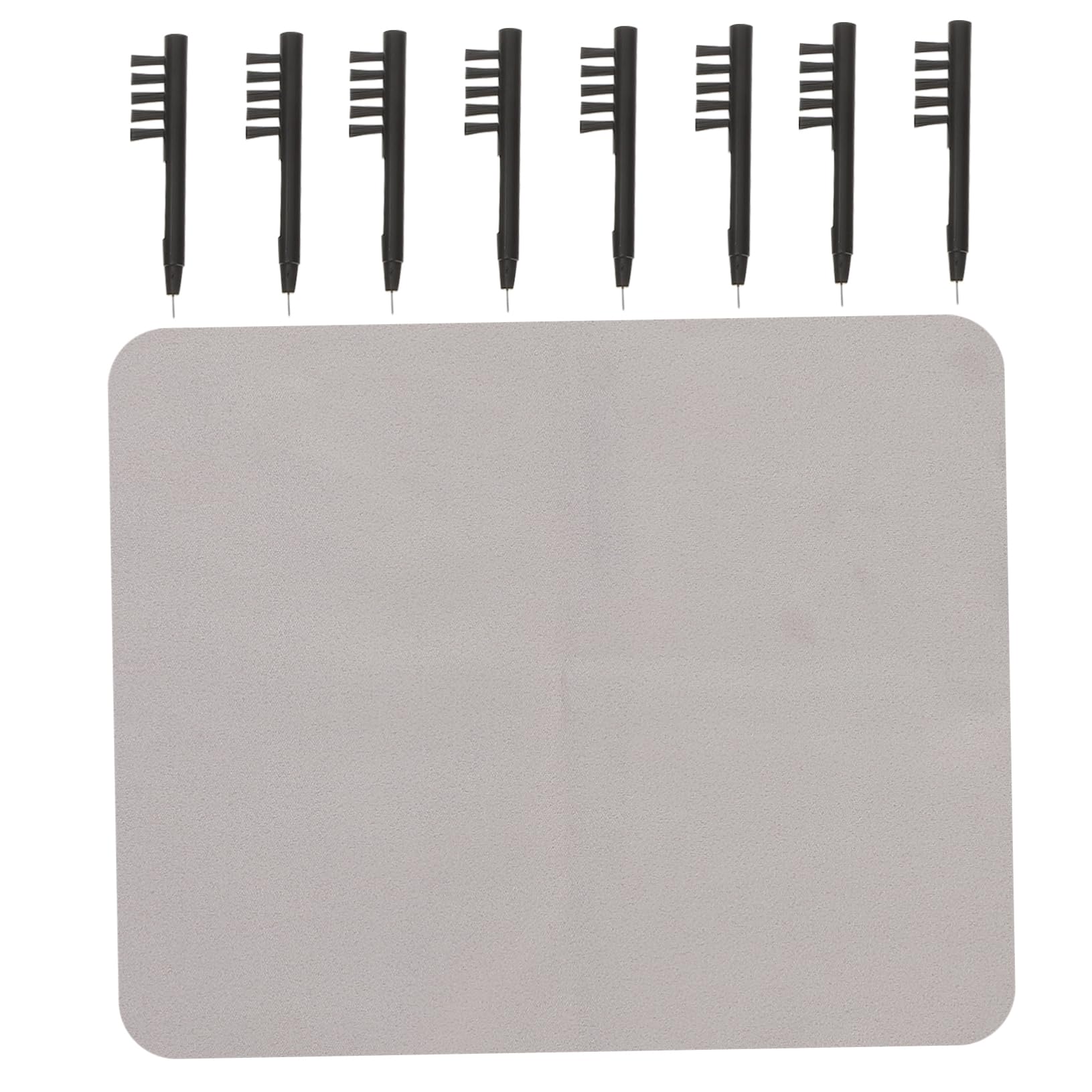 ORFOFE Hearing Cleaner Hearing Aid Cleaning Kit Abs Cloth Replaceable Cleaning Magnet for Battery Easy to Carry