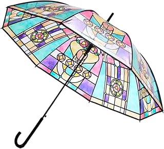 結婚式、プロム、または日常の保護に最適な、透明なバブル傘と雨に強いキャノピーガラス傘