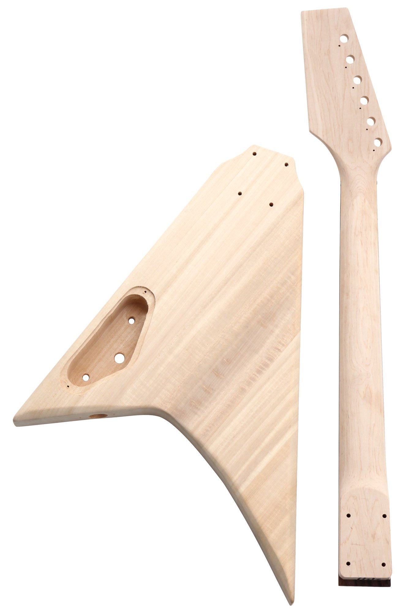 Kit Per Chitarra Elettrica Rocktile RR-Style, Corpo: mogano, Peso: 2 | "Do-it-yourself" kit per chitarra elettrica, Manico: mogano avvitato, Tastiera: palissandro, Scala: 25" (635 mm), 9 kg