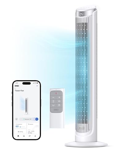 DREO Smart Tower Fan for Bedroom