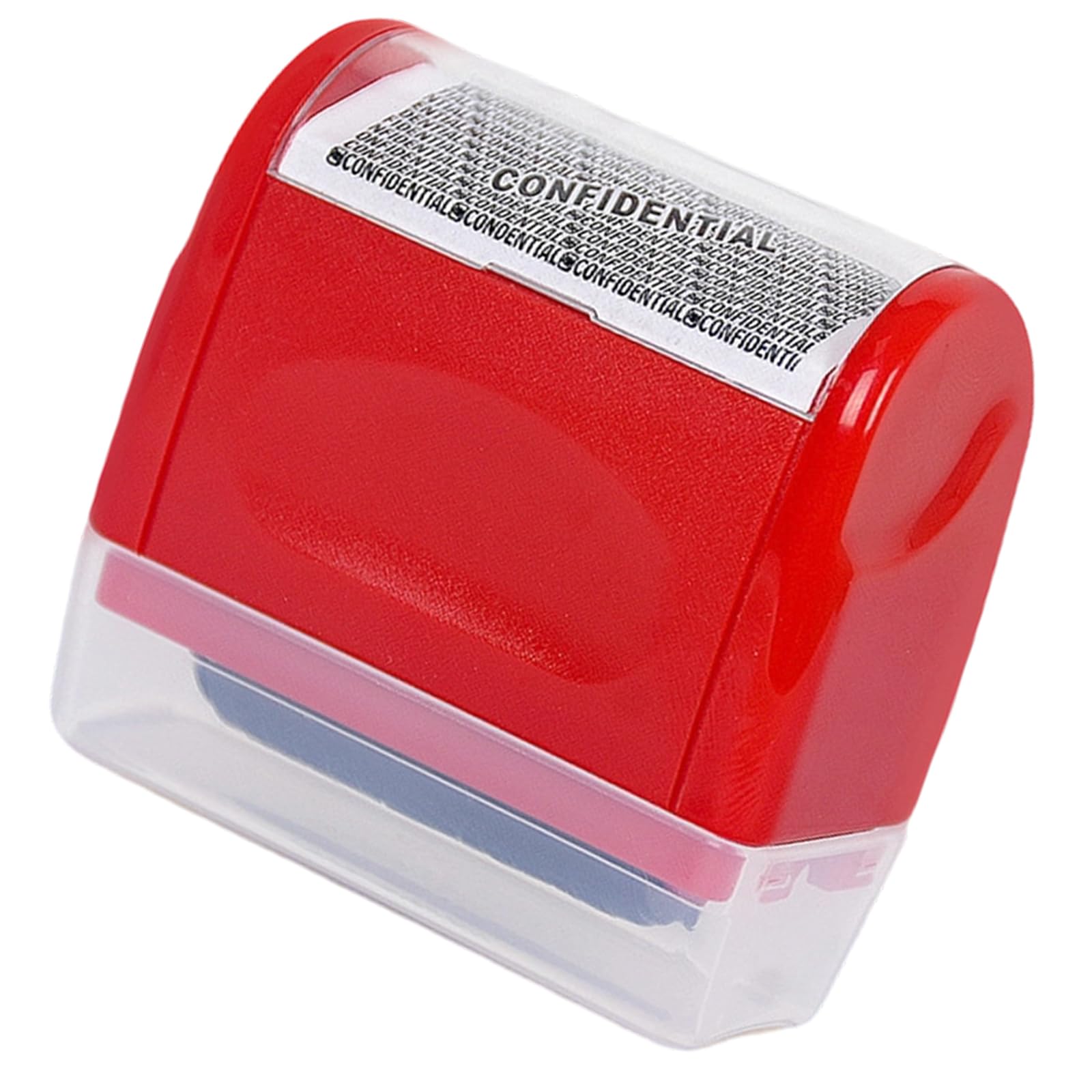 Efficient Sensitive Information Obscurer Drum Stamp Quick Veiling on Various Articles Including Verifications Declarations Recyclable ABS Polystyrene Construction Document Obscurer