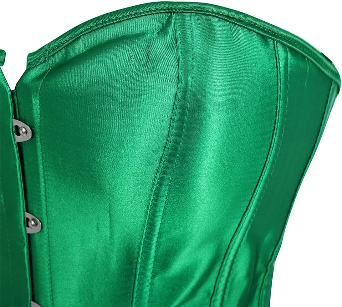 frawirshau Corsets for Women Plus Size Black Corset Sexy Bustier Corset Top Lingerie - Image 4