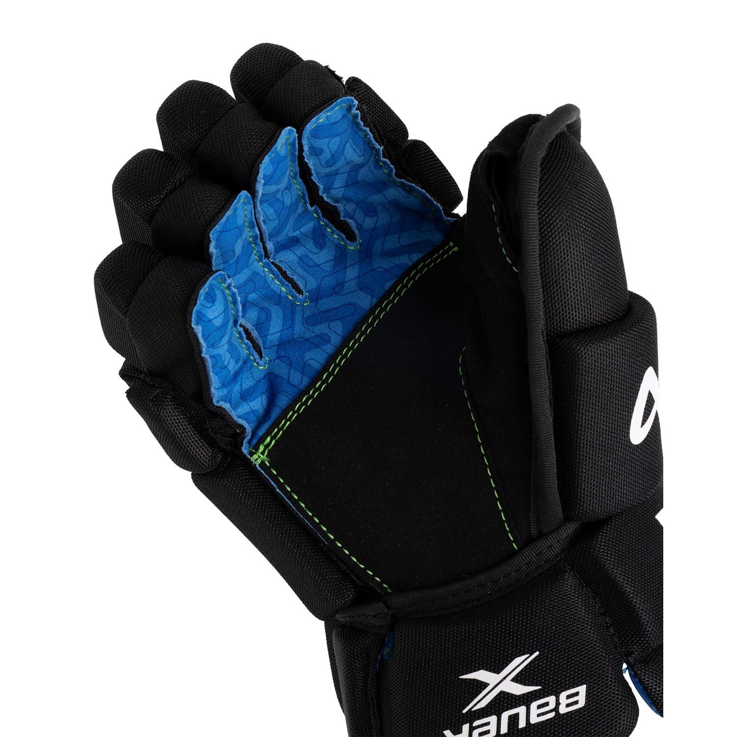 Bauer X II Gants de hockey sur glace Junior Noir 11"
