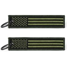 x xotic tech 2 pcs Keychain Tag مع حلقة رئيسية للدراجات النارية والسيارات وحقيبة الظهر والمفاتيح قفل العلامة الأمتعة مطرزة ملحق