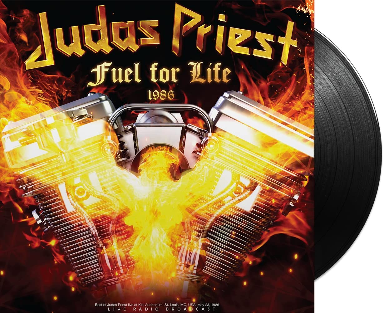 Judas Priest Fuel for Life 1986 LP Album vinyl record 2023 on Cult Legends 180g
