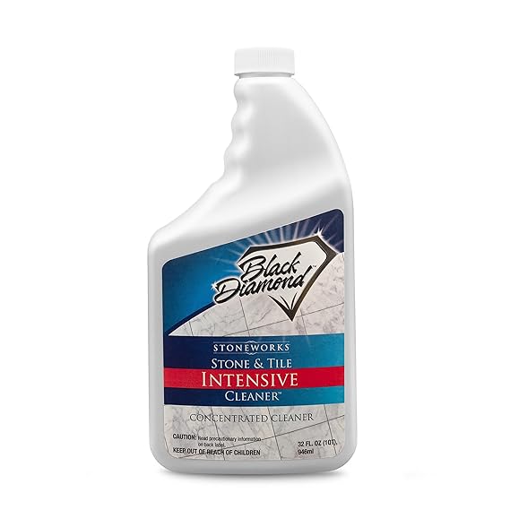Black Diamond 679773002063 Stone and Tile Intensive Cleaner Marble, Granite, Slate, Limestone, Terrazzo, River Rock, Sandstone, Brick and Grout
