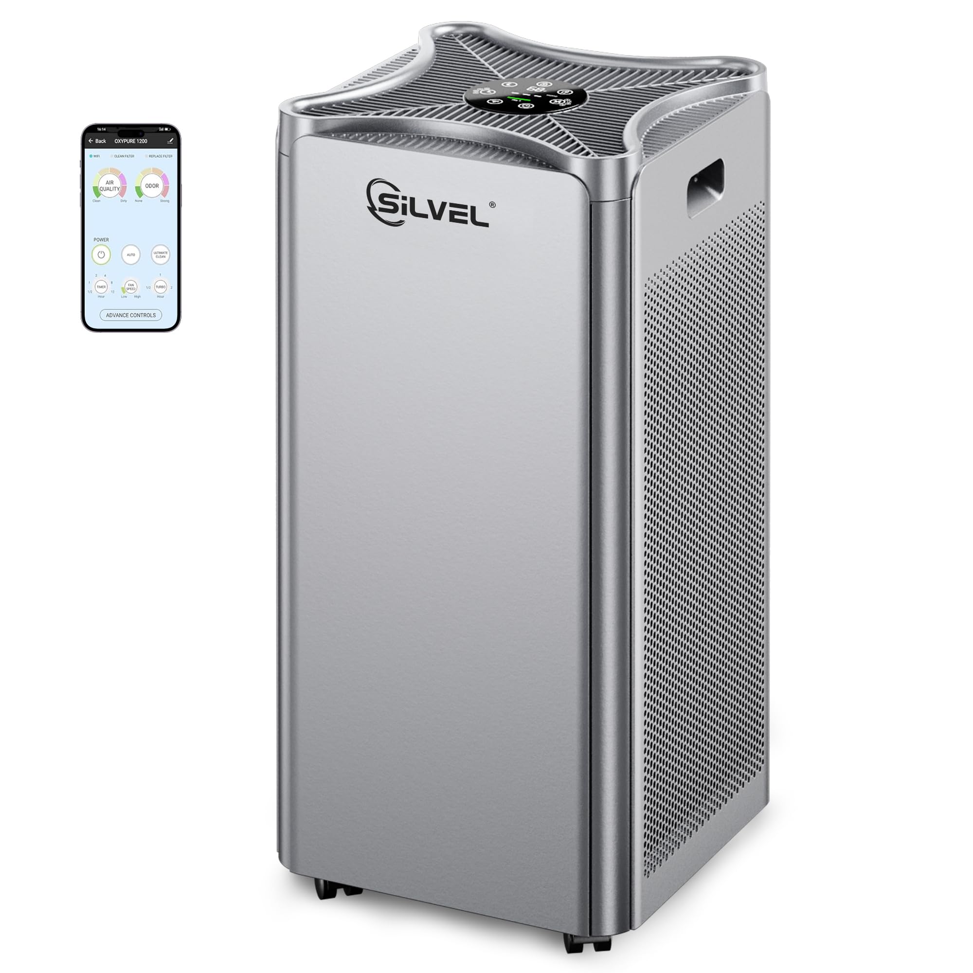 Air Purifier for Extra Large Room,Office,bedroom Covers up to 5000 ft² with Washable Filters H13 HEPA Filter Filter dust pet hair