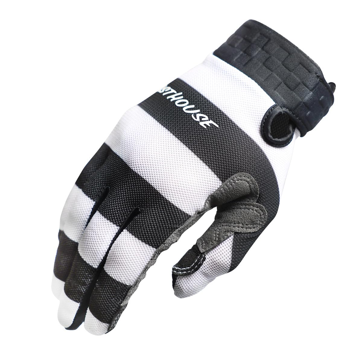 FASTHOUSE Vapor Jail Bird Glove (Black/White, Small)