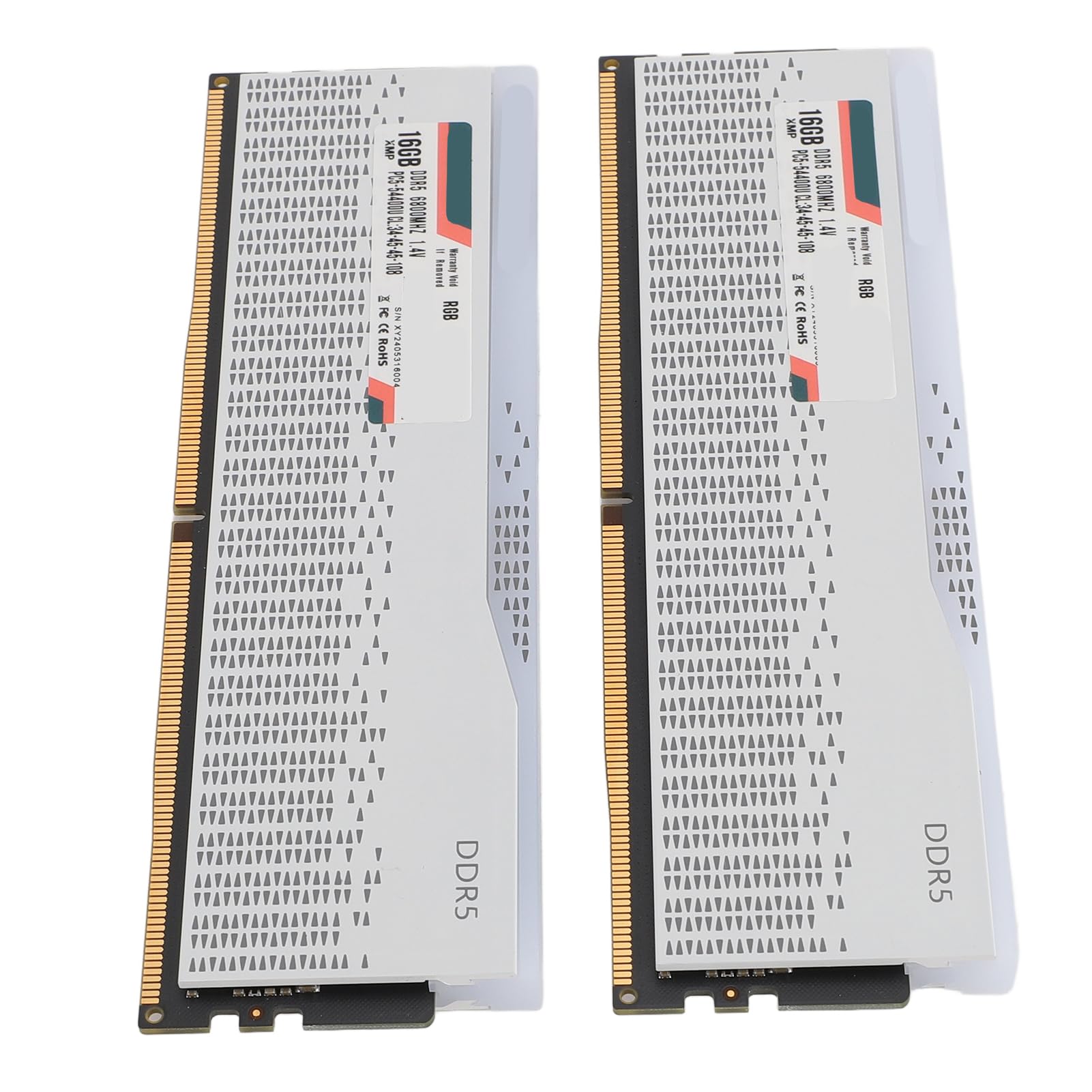 Generic Zestaw Pamięci RAM DDR5 32 GB (2x16 GB) 6800 MHz PC5-54400U CL34-45-45-108 RGB dla Zaawansowanych Użytkowników Komputerów Stacjonarnych