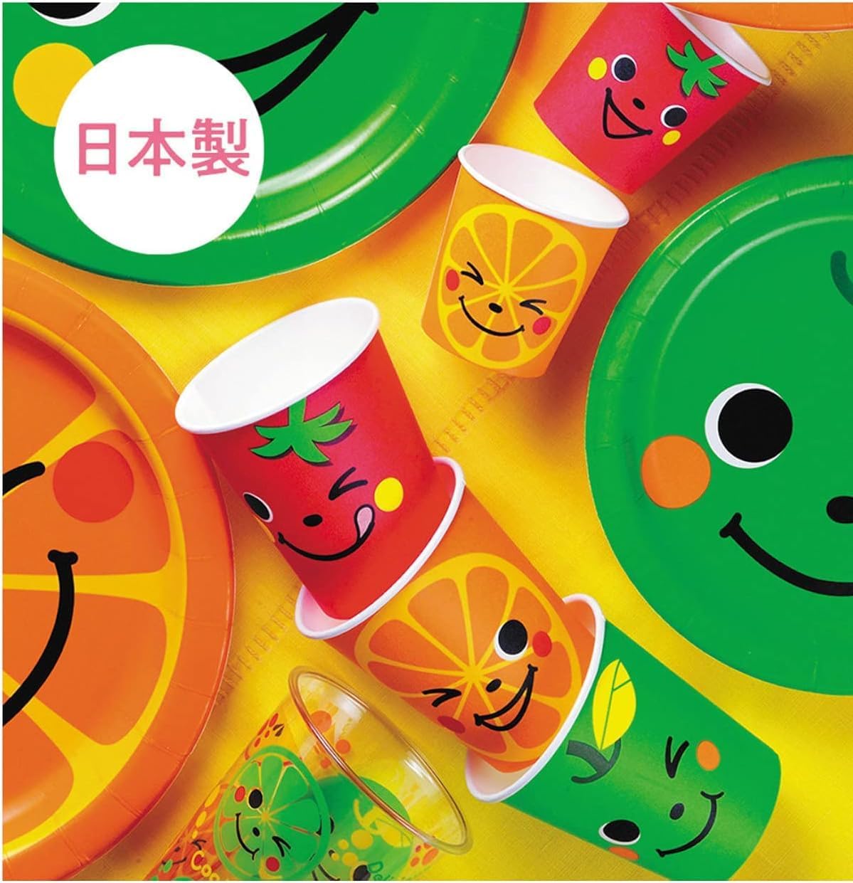 日本デキシー(Dixie Japan) Nippon Dexie KHC243DD Small Paper Cups, Mini 3.3 oz, 3.4 fl oz (100 ml), Set of 4, Set of 4, 3 Colors, Disposable Paper Cups, Love Petite Cups