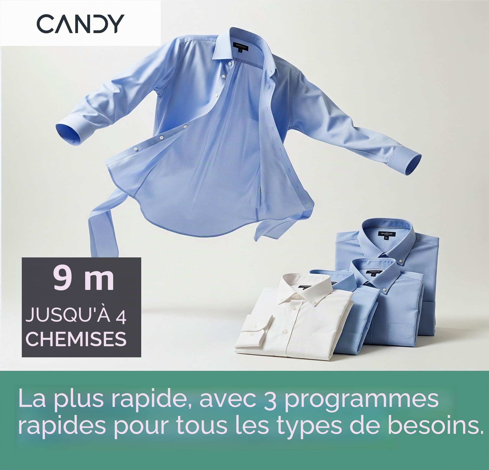 Sèche-linge à condensation 9kg CANDY CSOEH9A2DE-S