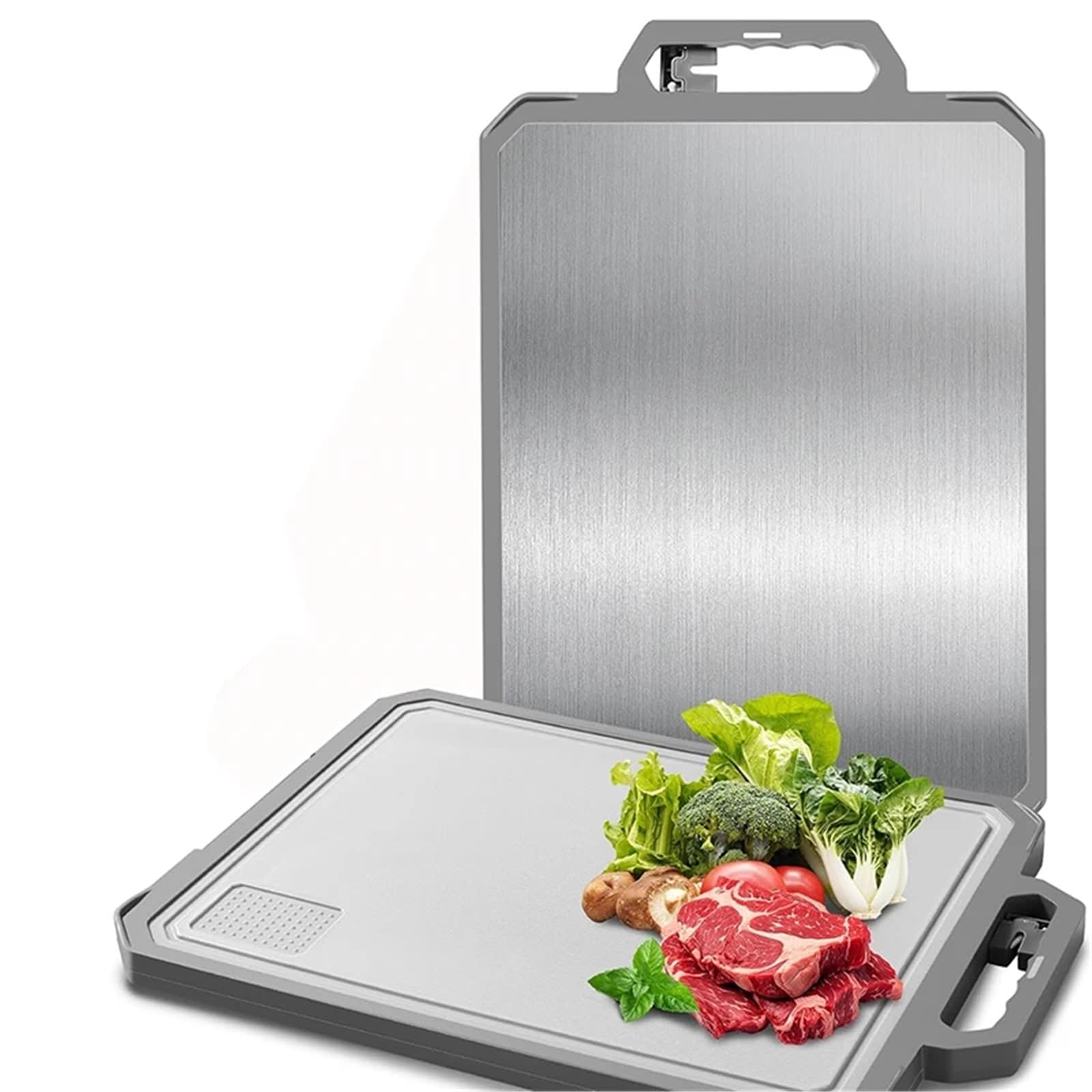 Tablas de Cocina Afilador de acero inoxidable grande for picar