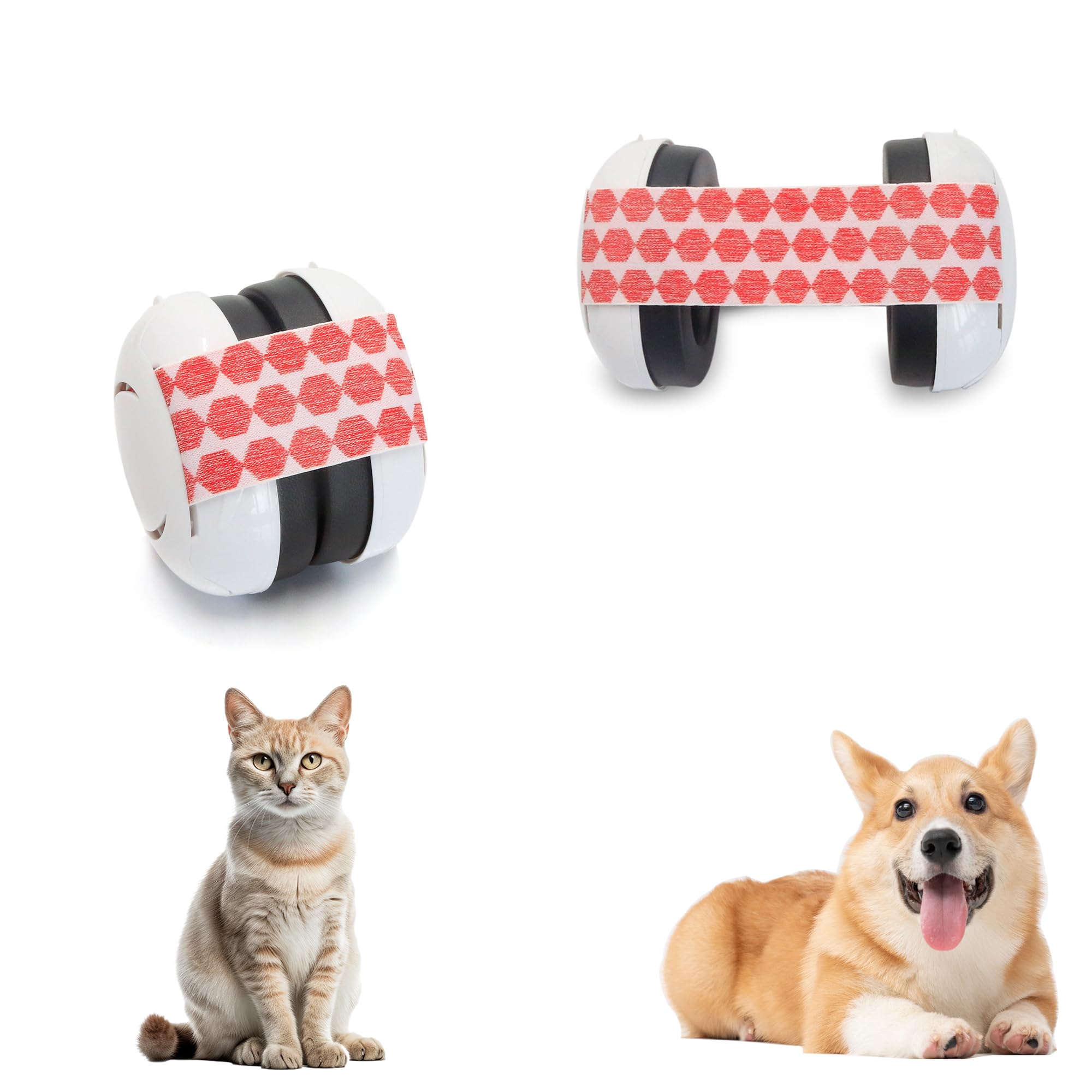 Small Dog/Cat Ear Muffs for Noise Protection, Noise Cancelling