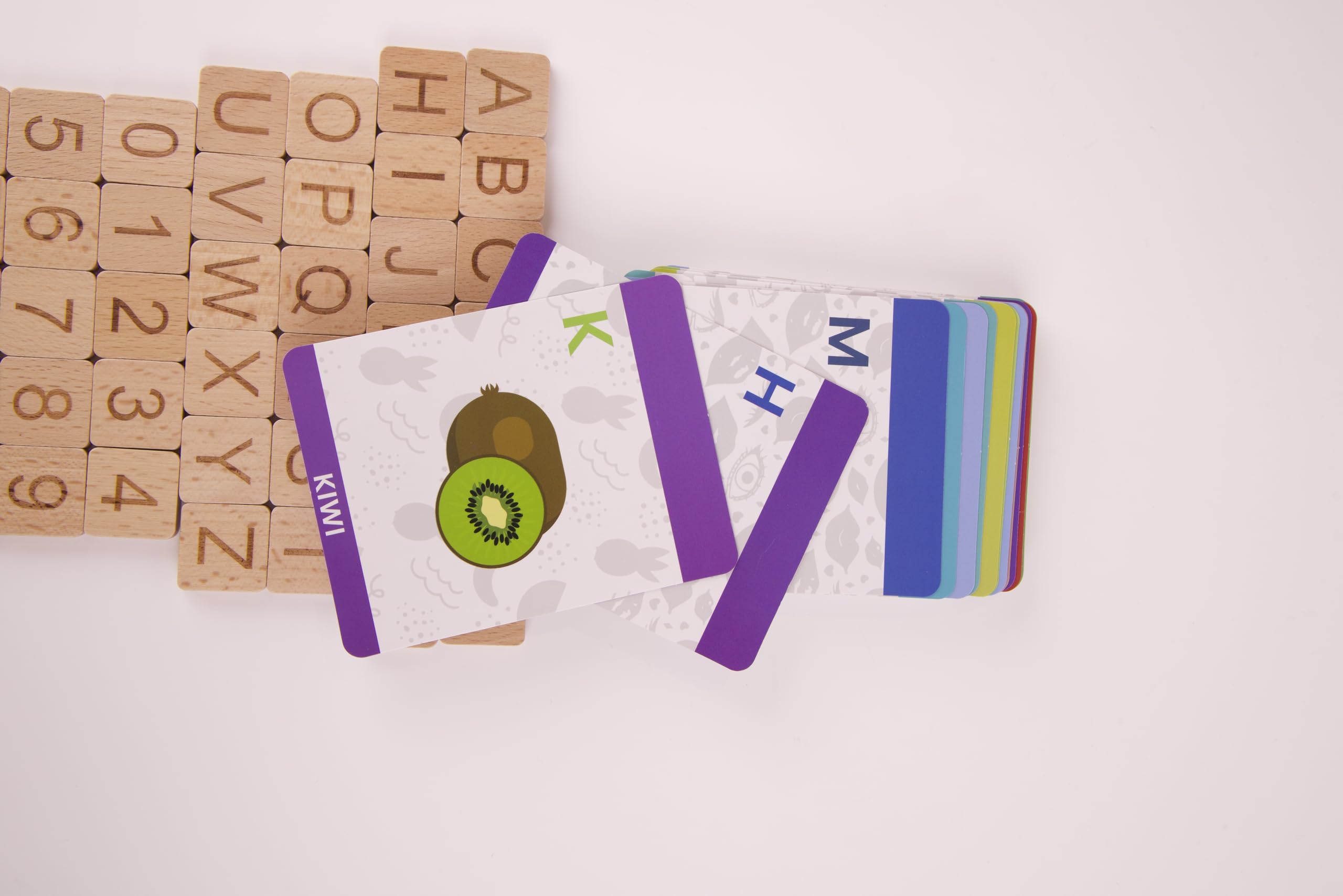 Estuche Montessori 3 en 1 de Madera – Lectura, Ortografía & Cálculo – 106 Piezas (Letras y números) – Juego Educativo Autocorrectivo Aprender a Leer y Contar – Niño 3-8 Años