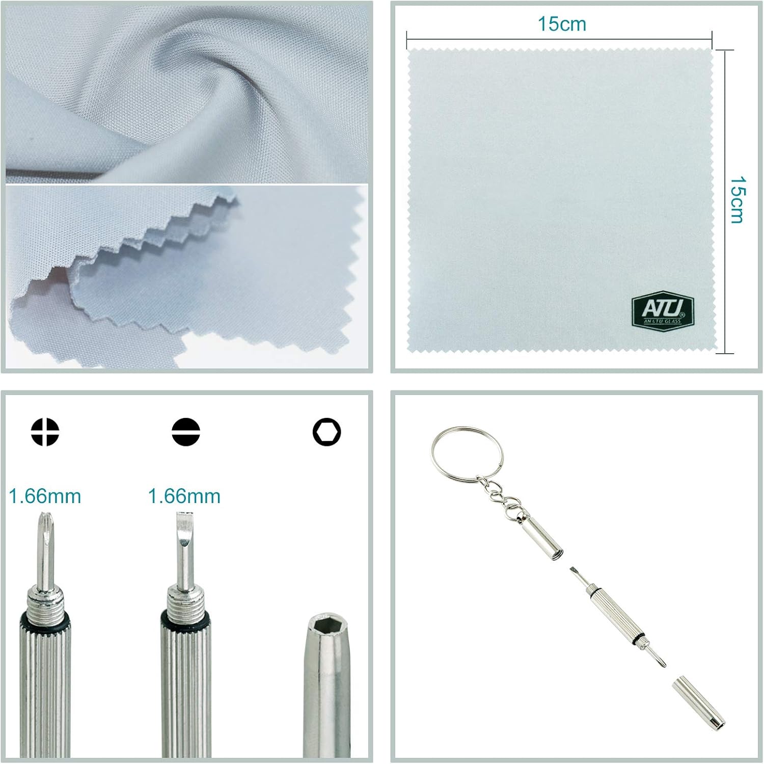 Nеw Arrіvаlѕ 2pcs Eyeglasses Holder Strap, Sunglasses Strap, Eyewear Retainer, Sports String Retainer, Adjustable from 9.2 to 14”, with Glass Cleaning Cloth and Screwdriver, Black Hоttеѕt Sаlе 2pcs Eyeglasses Holder Strap, Sunglasses Strap, Eyewear Retainer, Sports String Retainer, Adjustable from 9.2 to 14”, with Glass Cleaning Cloth and Screwdriver, Black