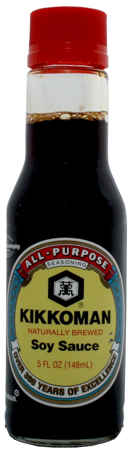 Kikkoman Soy Sauce, 5 Fl Oz (Pack of 12)