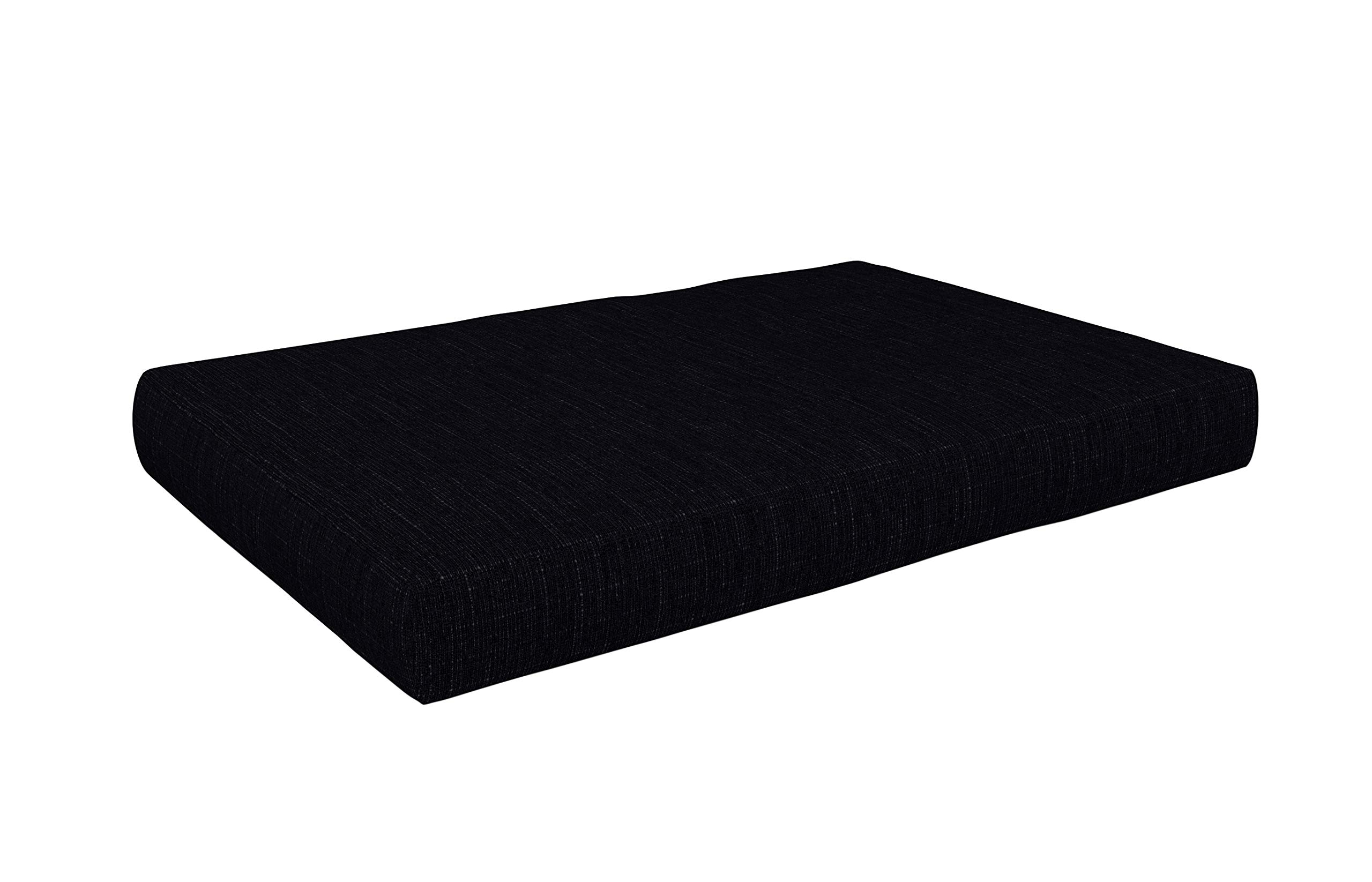 POKAR Euro Pallet Seating Set of 2: 1x seat cushion 120x80cm + 1x back cushion 120x40cm, cold foam, removable covers, Home Garden Furniture DIY, indoor outdoor pillow, without pallets, Beige — view 14