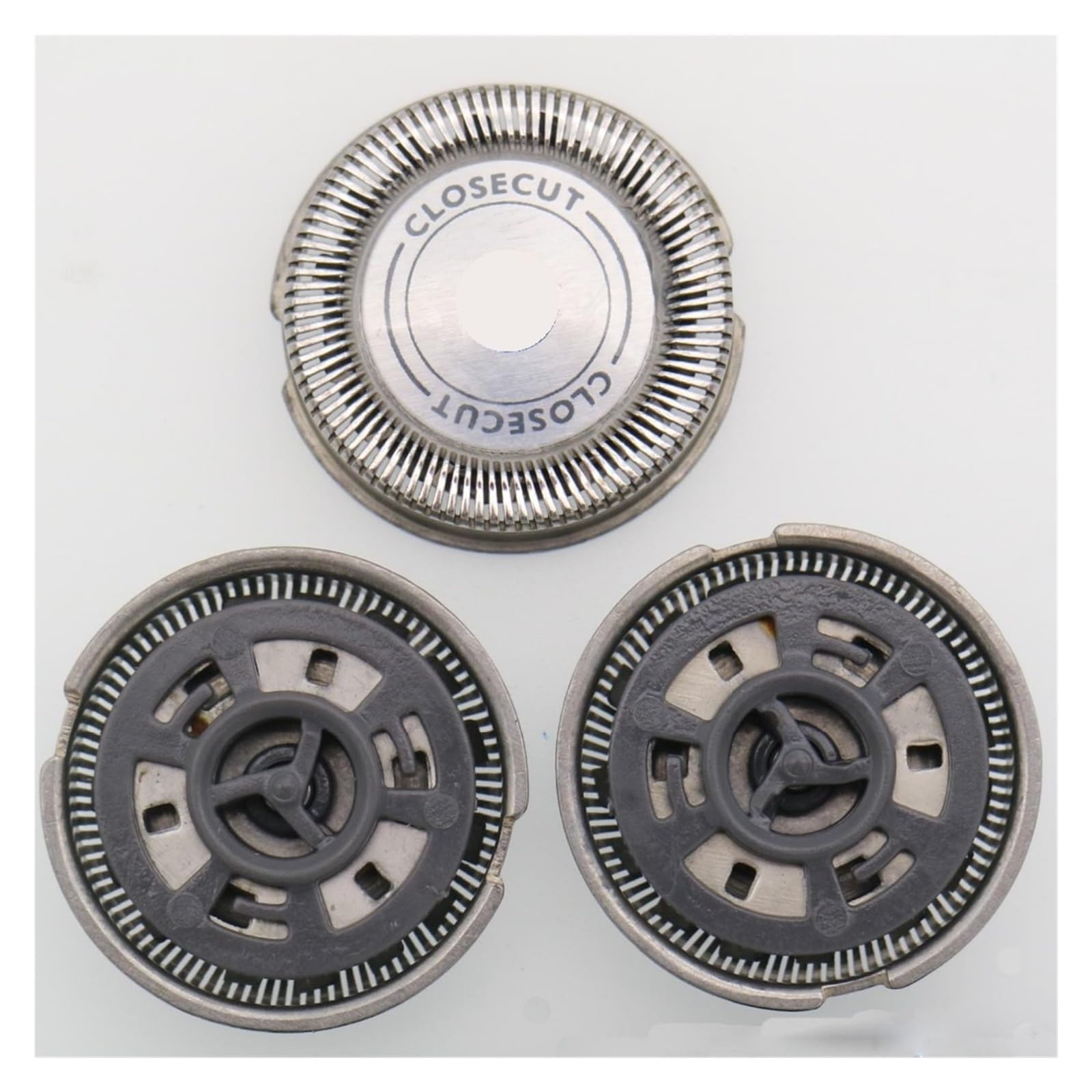 3 Pezzi Di Testina Di Ricambio For Rasoio, Compatibile Con Philips, HQ56 HQ55 HQ4+ HQ3 Reflex Plus HQ6843 HQ300 HQ64 HQ916 CloseCut Shaver Heads(6pcs)