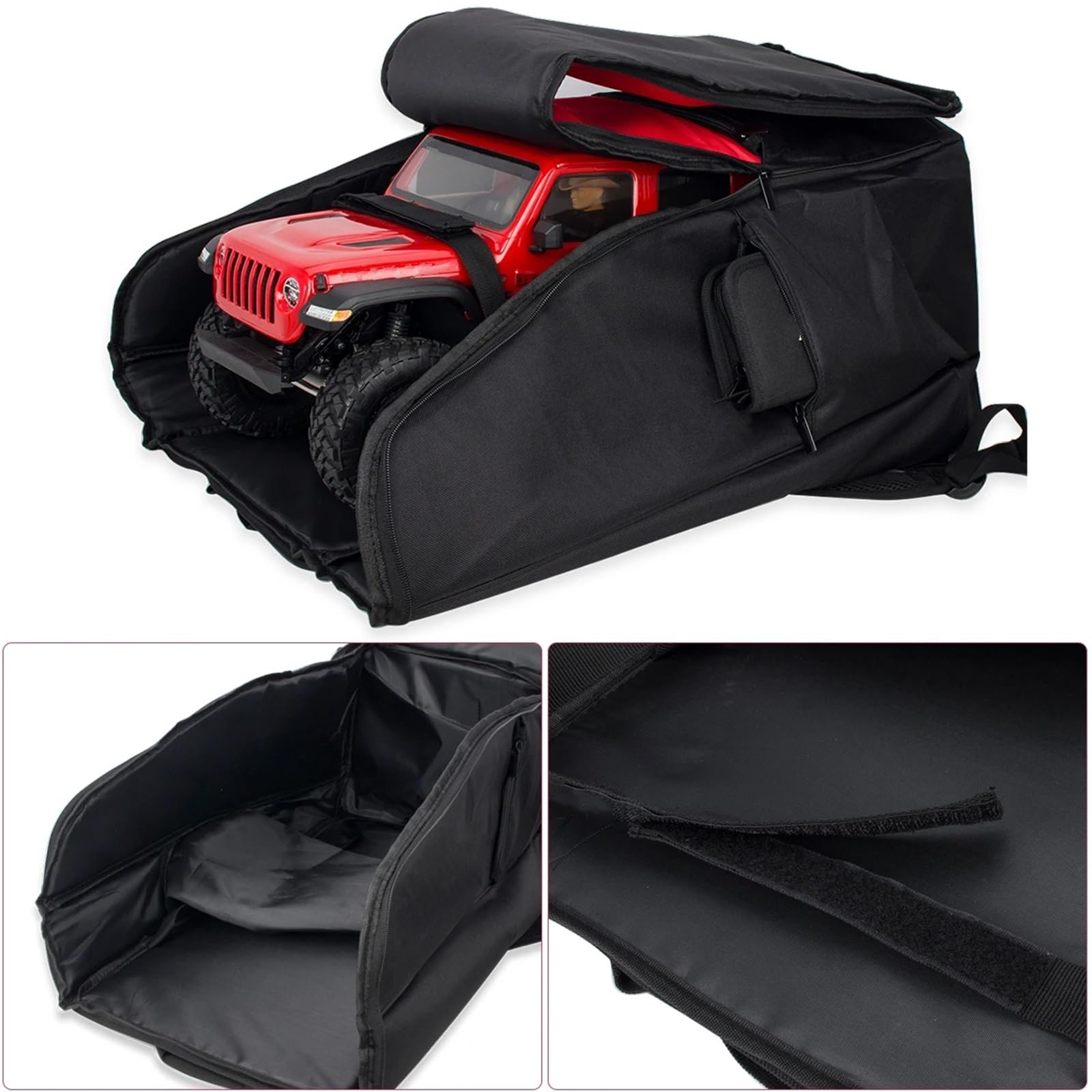 para Axial para Scx10 90046 90047 para Capra para Trx4 para Trx6 D90 Tf2 Cc01 1/10 RC Bolsa Almacenamiento Coche Piezas Mejora Componentes Mejora RC