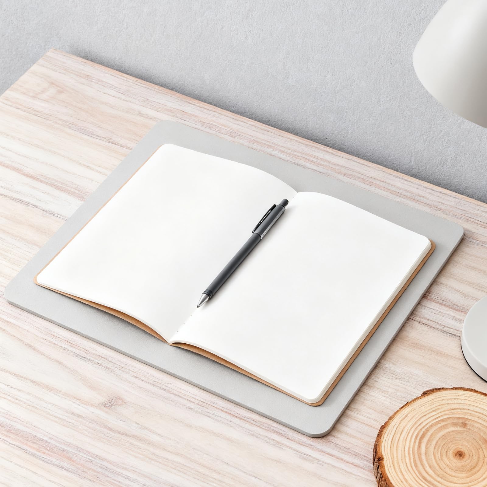 60 taccuini A5 bianchi, 36 fogli/72 pagine, colore marrone, copertina per appunti, formato A5, 80 g/mq, per ufficio e scuola, 14 x 20,3 cm