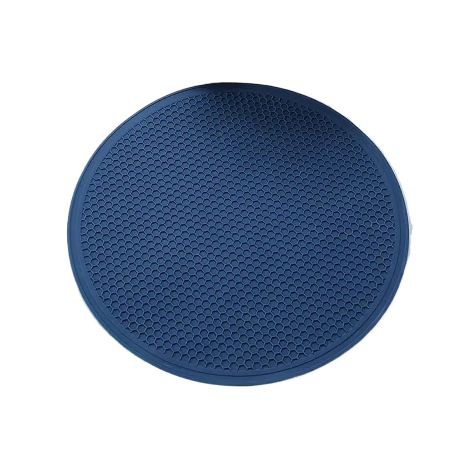 JZQKXMVNCLH 25cm Large Silicone Mat Coaster Heat Resistant Placemat Honeycomb Nonslip(D)