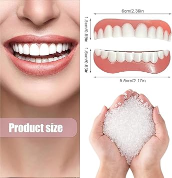Denture Veneers Cosmetic Dentures Veneers Temporary Denture Denture Veneers for Women Men Protect your teeth and regain a confident smile,07