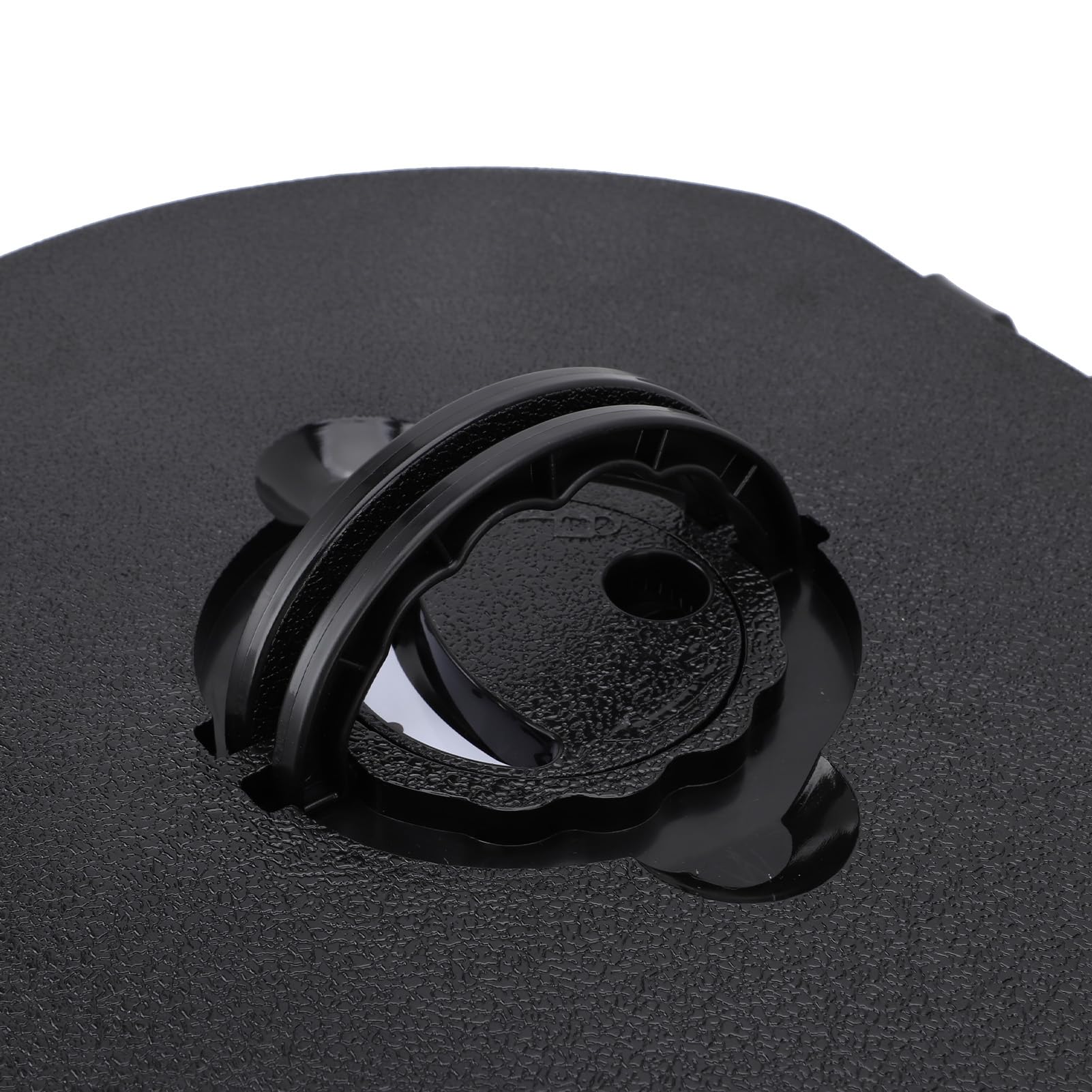 Alomejor Inodoro Portátil Retráctil de Altura Ajustable, Orinal de Viaje Plegable Estable para Acampar, Pescar, Adultos, Niños, Capacidad de Carga de 330,7 LB, Negro