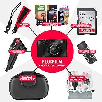 FUJIFILM X100V ブラック デジタルカメラ（オプション品4点付き） 富士フイルム FUJIFILM X100V [ブラック] 価格比較 - 価格.com