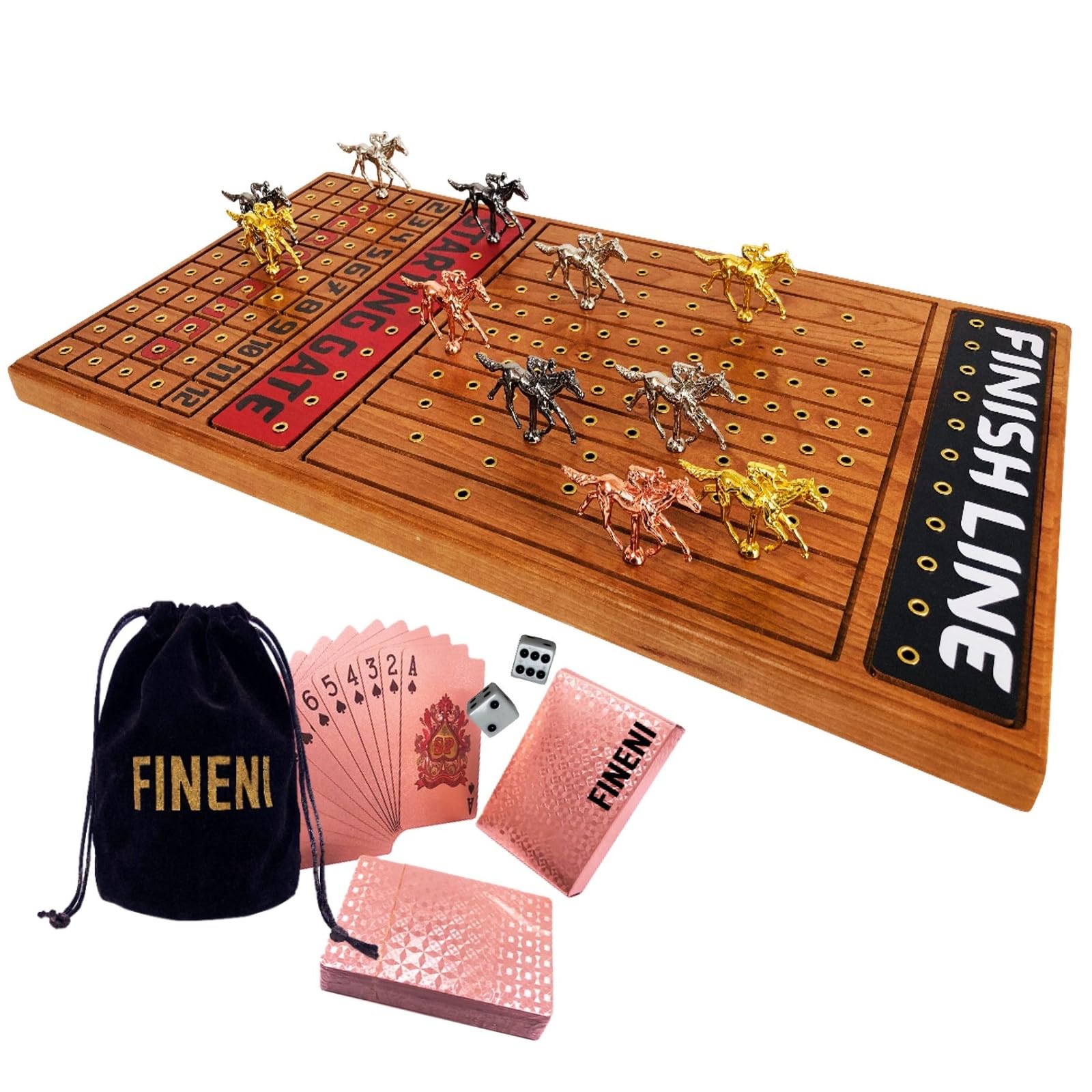 Computer Horse Racing Board Game Pony Ride Board Game Retro Derby Racing Game | Saratoga Race Course