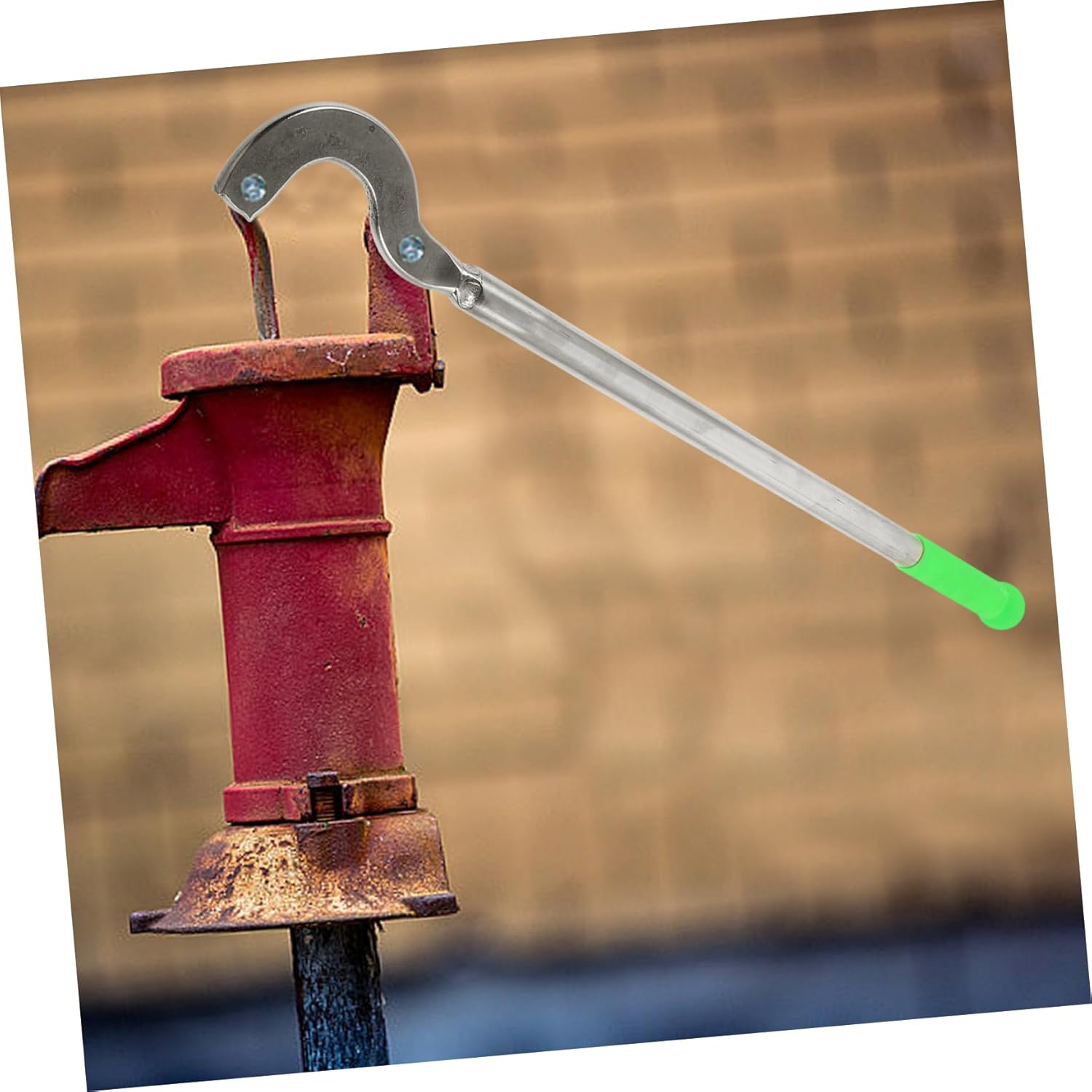 Mobestech Manual Pump Handle Water Pump Parts Stainless Steel Plastic for Outdoor Use