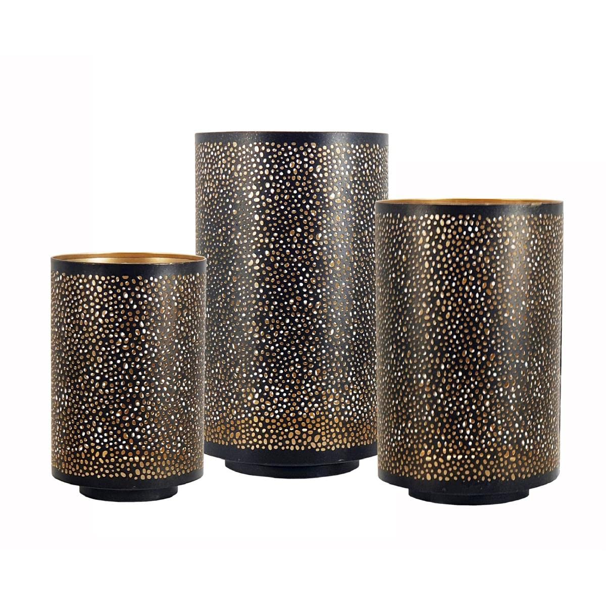 A&B Home Pierce Hurricanes - Set of 3 - Bronze/Gold