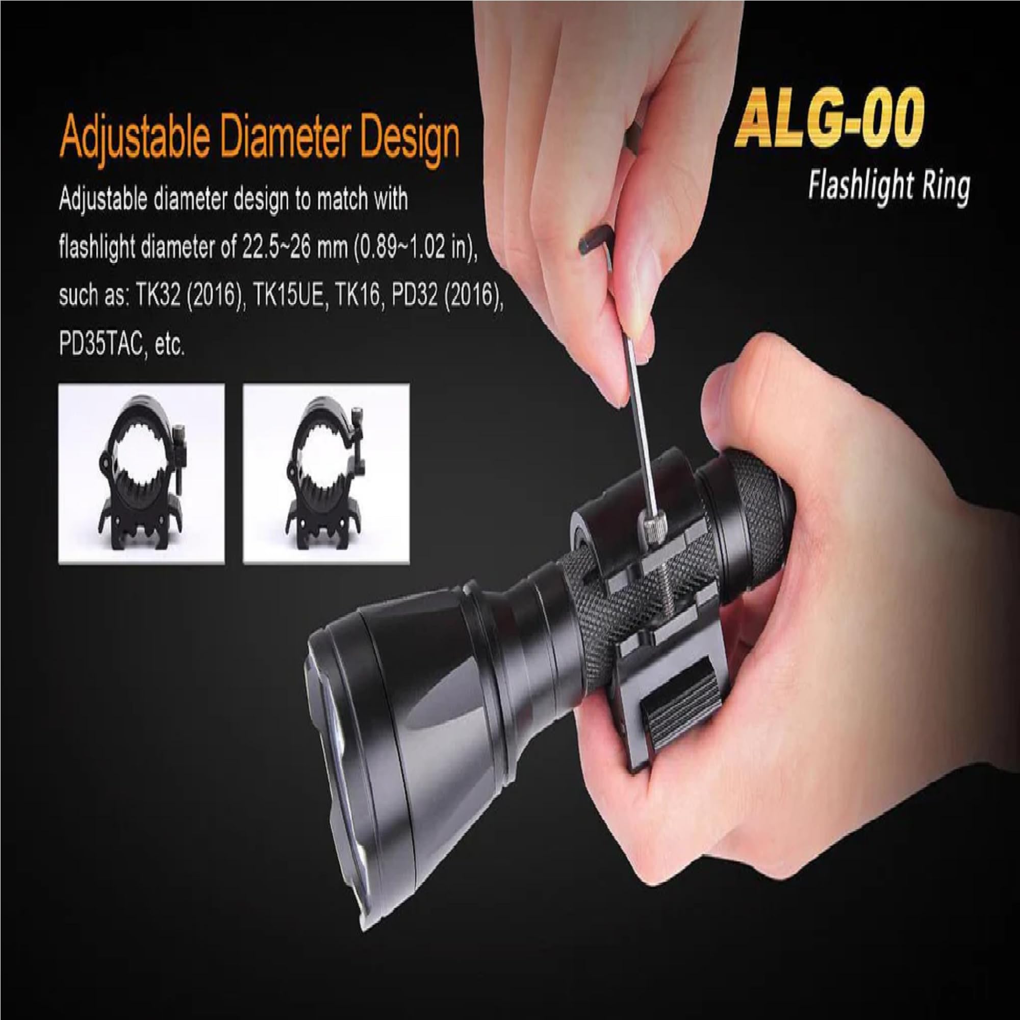fenix ALG-00 Picatinny/Weaver Quick Release Mount mały