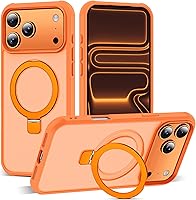 Vista 177 de Funda de grado militar compatible con iPhone 14 Plus de 6.7 pulgadas, con soporte magnético invisible tipo anillo, compatible con MagSafe y gran