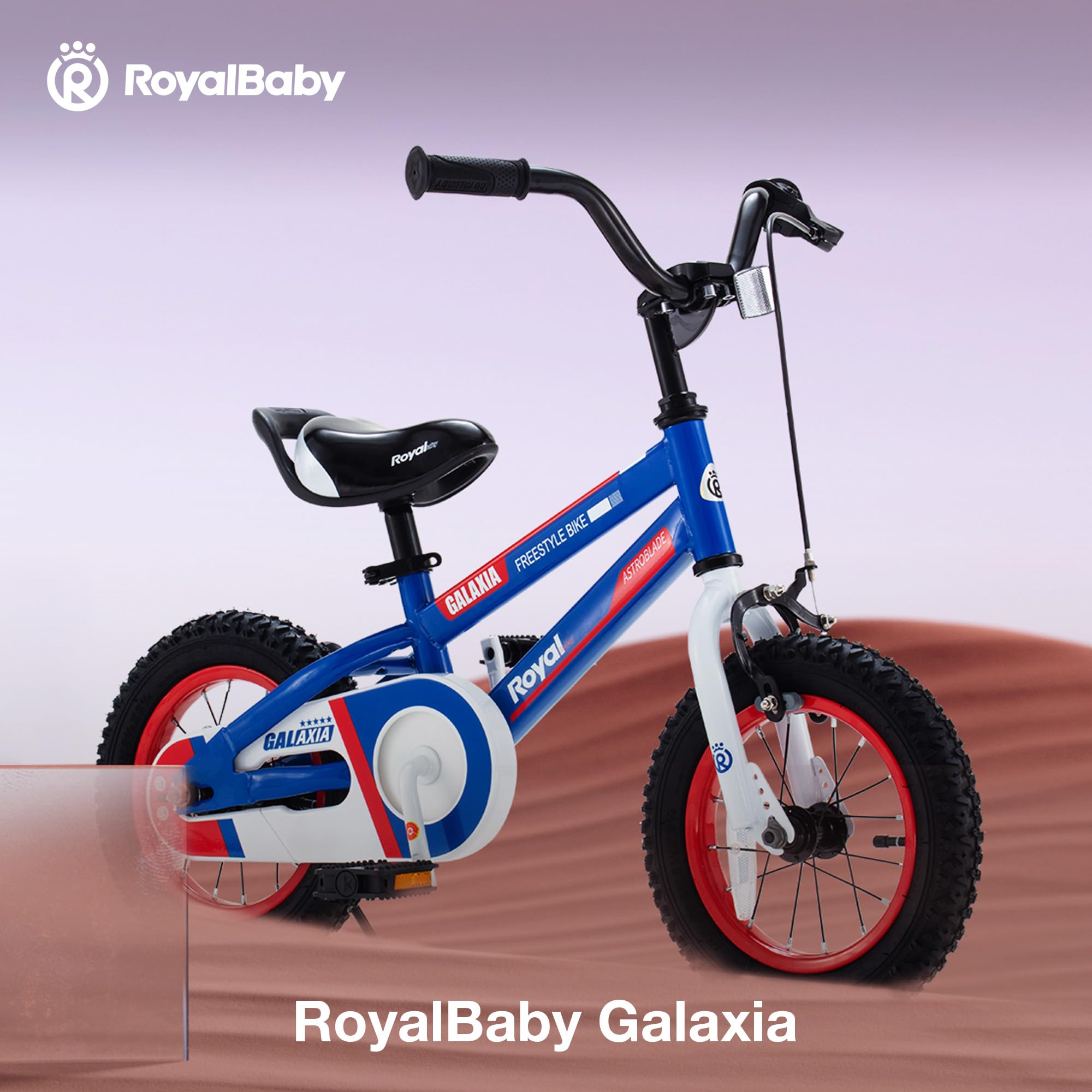 Bicicleta Infantil RoyalBaby Galaxia - Rodas 12, 16, 20 Polegadas Para 3-11 Anos