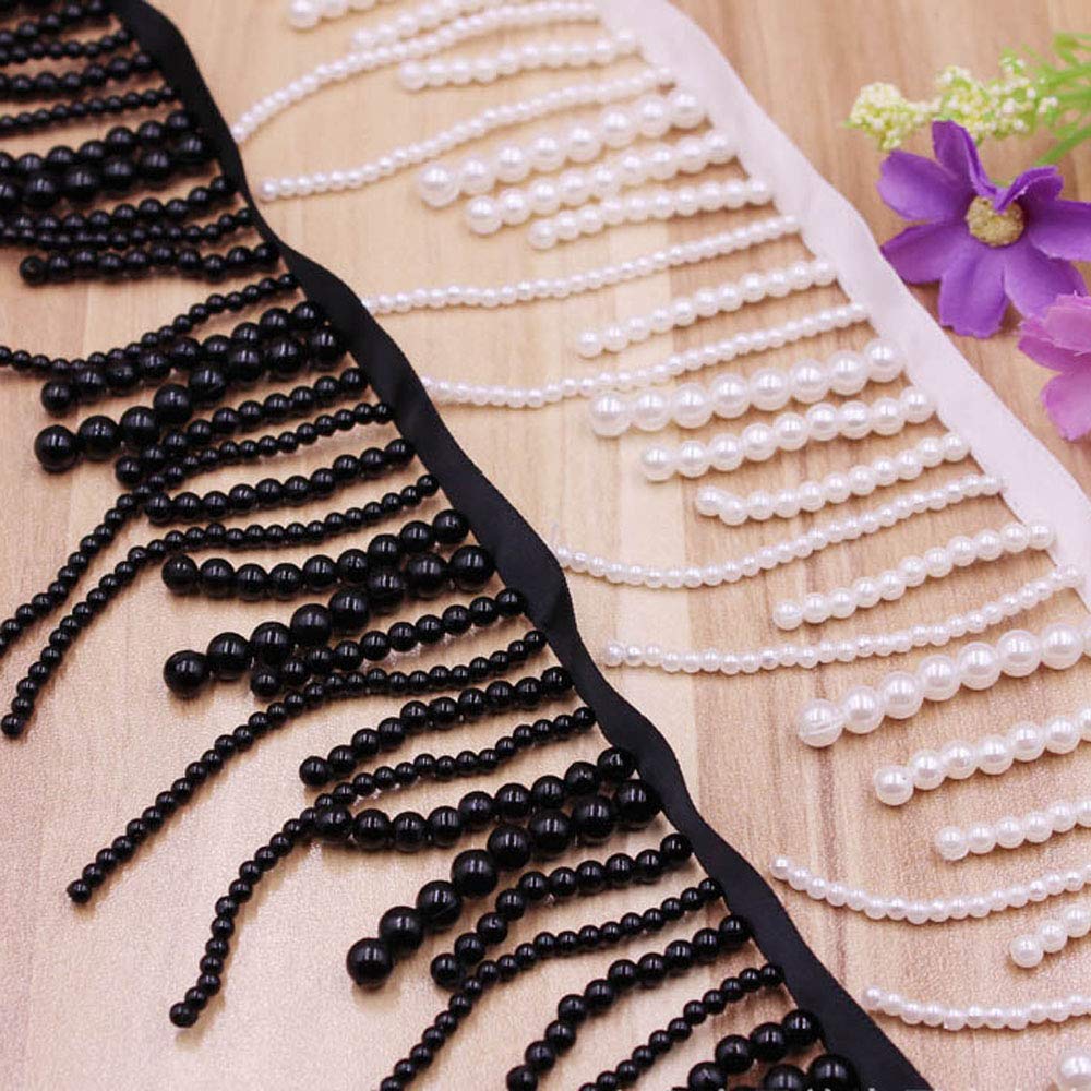 hanging beads for dress How To Make A Beaded Sleeve On A Dress | DIY Beaded Sleeve