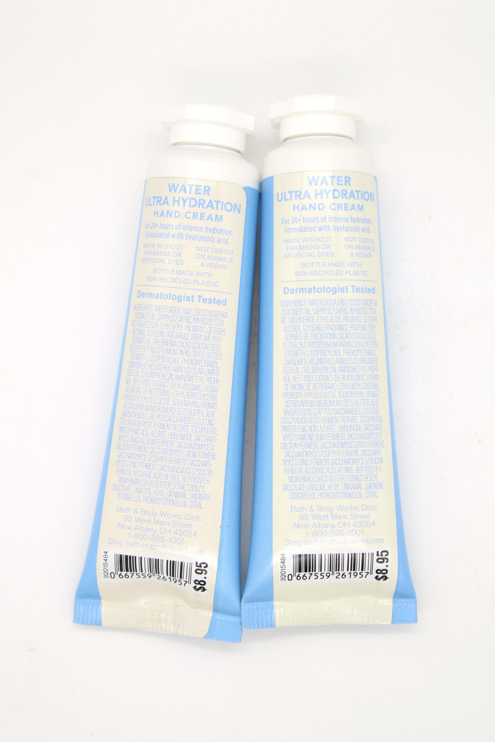 Water, Bath and Body, Shea Butter Hand Cream, 1 fl oz each, 2 pack