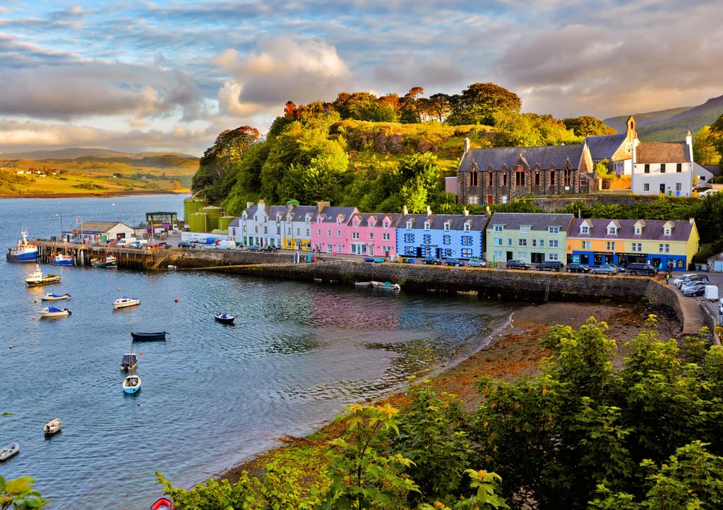 Lais Puzzle 1000 Teile – Landschaft Schottland „Isle Of Skye“, Hochwertig Gestanzt, Mit Motivschachtel